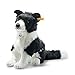 Produktbild Jaycee Border Collie - 28 cm - Kuscheltier für Kinder - weich & kuschelig - waschbar - schwarz/weiß (122163)