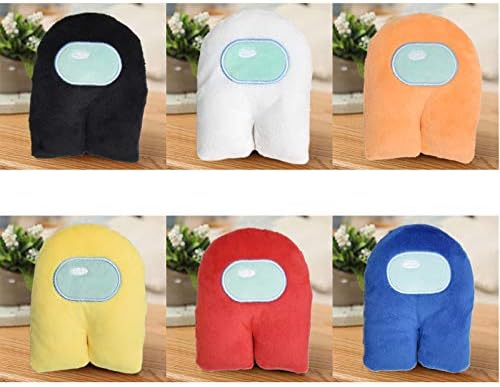 [6 Pack]- Among US Plush, Best Among US Merch Soft Toys For Kids,Among US Game Accessiories, Among US Teddy Animals Doll, Great Birthday, Christmas & Party Gift Choice For Girls & Boys