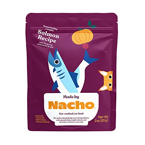 Made by Nacho Sustainably-Caught Salmon Recipe Cuts in Gravy with ...