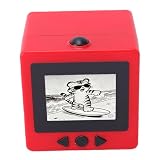 Hilitand AI Voice Sticker Printer Mini Thermal Label Maker Inkless Portable Sticker Machine with 2.4in Display for Notes Crafts DIY Projects 3 Rolls Paper Included