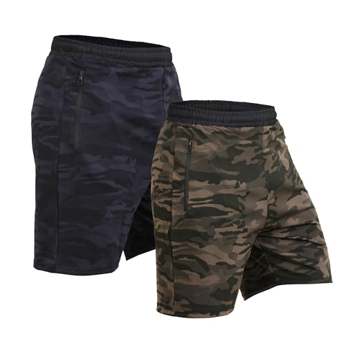 Image of NEVER LOSE Mens Running Athletic Shorts 5 inch Inseam Quick Dry Workout Shorts Men Lightweight Gym Shorts with Pockets