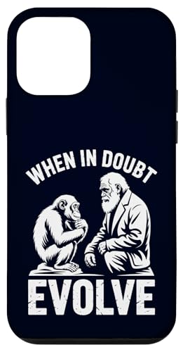 When In Doubt Evolve Funny Evolution ���[���A �I�^�N �X�}�z�P�[�X iPhone 12 mini �p