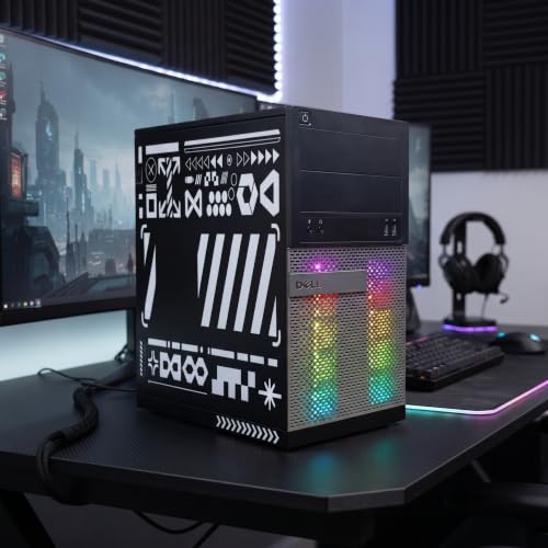 Image of Dell Gaming OptiPlex Desktop RGB Computer PC, Intel Core i7, GeForce GTX 750 Ti 4G, 16GB RAM, 512GB SSD, WiFi, Bluetooth 5.0, Windows 11 Pro (Renewed)