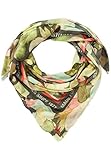 Multicolor Design camel active Damen Modetuch aus wertigem Baumwoll-Modal-Mix Grün womenswear-OS