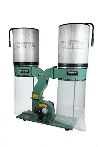 General International 10-210Cf M1 3 Hp Dust Collector With 1 Micron Canister Filter #TOP1