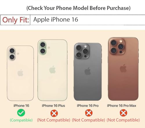 Image of Back Cover for iPhone 16 Liquid Silicone Case (Black S)