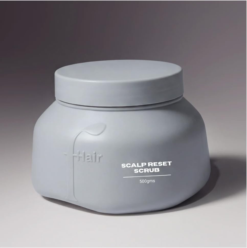 Scalp Reset Scrub 500g | Deep Cleansing Scalp Exfoliator for Build-Up, Oil & Flakes | Refreshing Scalp Care Treatment | Sulphate-Free, Vegan | Made in India-picture-15