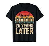 Vintage Class of 2000 25 Years Later Reunion 25th Graduation T-Shirt