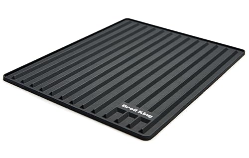 Broil King 60009 Silicone Side Shelf Mat, Black