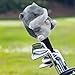 Vaveren Golf Club Headcover Protector, Cute Animal Golf Protection Sleeve,Universal Scratch Resistant Cartoon Accessories for Women Men Golfer Gift, Driver Hamster