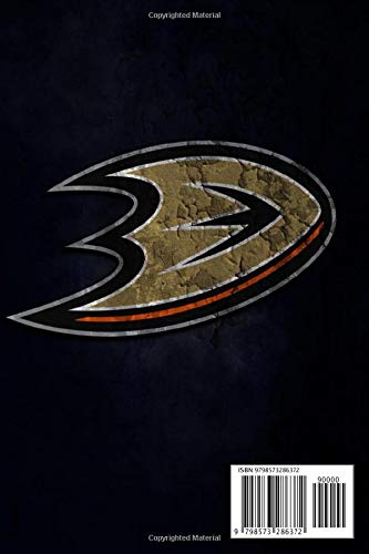 NHL Notebook : Anaheim Ducks Lined Notebook Journal Blank Ruled Writing Journal - Image 2