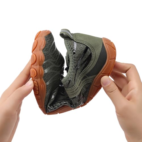 Image of Hike Barefoot Shoes for Women Men Breathable & Non-Slip Athletic Footwear Wide Toe Water Shoes,Designed for Walking,Running&Swimming