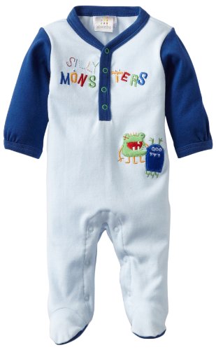 Footie bébé bleu Disney Absorba pyjama en coton premium 3-6 mois