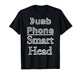 ダムフォン、スマートヘッド - デジタルデトックス自慢 Tシャツ