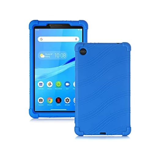 ORANXIN Fodral till Lenovo Tab M7 - Stå Mjukt Silikon Stötsäker Lättvikt Skyddande Skal till Lenovo Tab M7 TB-7305F / X/i 7 tums surfplatta 2019