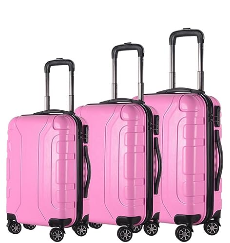 Luggage Suitcase Carry On Luggage 3pcs Luggage Sets Wear-Resistance 20/24/28inch Lightweight Suitcase Spinner Wheels Checked Luggage