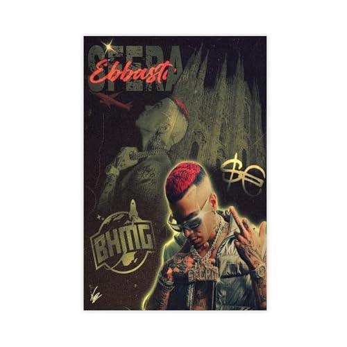TCMAHE Rapper Sfera Ebbasta Poster (3) Canvas Poster Wall Art Decor Print Picture Paintings for Living Room Bedroom Decoration 12x18inch(30x45cm) TCMAHE Rapper Sfera Ebbasta Poster (3) Canvas Poster Wall Art Decor Print Picture Paintings for Living Room Bedroom Decoration 12x18inch(30x45cm)