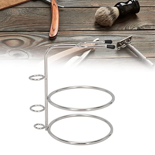 Razor Stand, Shaving Brush Holder Quick Drying Alloy Home Decoration For Safety Bathroom #TOP3
