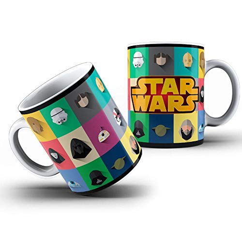 Caneca Star Wars Personagens