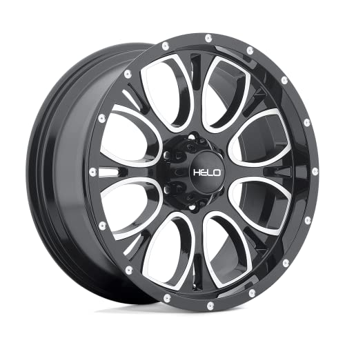 Helo HE879 16X8 6X5.5 G-BLK MACH-MILL 00MM - HE87968068300