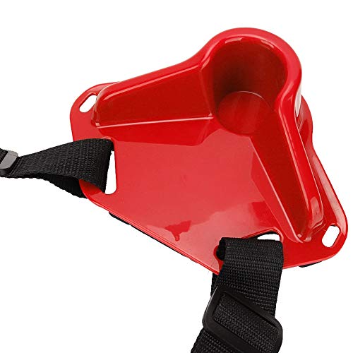 Cintos de pesca para pesca, cinto de topo de peixe, acessório de pesca de 19,5 x 15 x 2 cm, pesca ma