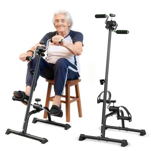 Bicicleta de ejercicio para adultos mayores, ajuste flexible miniatura 1