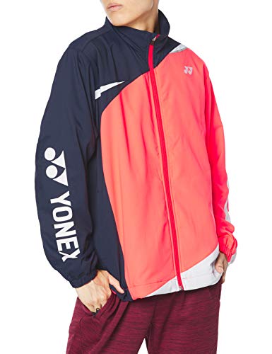 長袖シャツ 裏地付 ウィンドウォーマーシャツ ネオンオレンジ 日本 M