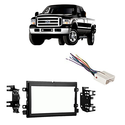 Compatible with Ford F 250 350 450 550 2005 2006 2007 Double DIN
