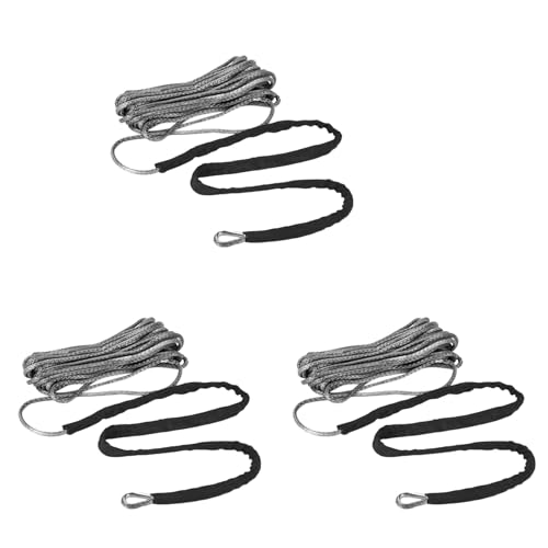 Cable de cabrestante sintético de 7700 lbs con funda térmica protectora para UTV