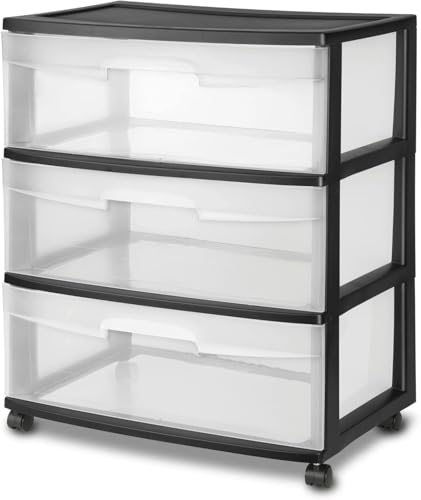 ReMoiz Plastic Storage Drawer Cart, Medium Home Organization Storage Container
