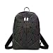 Produktbild AimdonR Ling Grid Leuchtende, geometrische leuchtende Tasche, PU-Leder, Laser, macht Ihre Tasche bunt, Rucksack, Geldbörse, Kunstleder, Rucksack, One