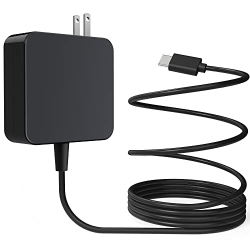 45W Type C Laptop Charger for Asus Chromebook C302C C302 C302CA C101PA C101P C101 C213SA C213S C213 C523NA C523N C523 C214MA C214M C223NA C223N C423NA C423N C204MA C204M Flip Adapter Power Supply Cord