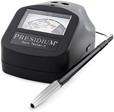 Presidium Instruments Gem Tester II (PGT II) Now with Assisted Thermal Calibration (ATC) for Identifying Diamonds/Moissanites and Common Colored Gemstones