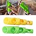 6PCS Foam Pipe Cutter Tool, Foam Pipe Insulation Cutting Tool, Plastic Pipe Insulation Cutting Guide Fixture Lagging Cutting Tool for Household Industrial Commercial Use