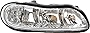 Evan Fischer Headlight Assembly Compatible with 1997-2003 Chevrolet Malibu/Classic 2004-2005 Halogen Composite Passenger Side