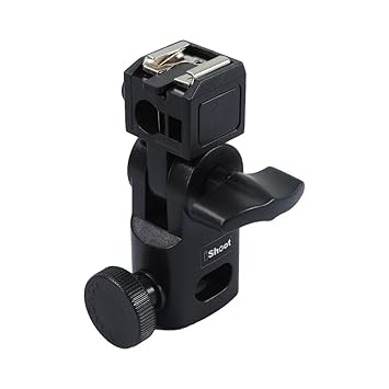 hot Shoe Mount Flash Bracket/Photo Umbrella Holder Support for Canon Nikon pentax Olympus metz Speedlite Flash Trigger