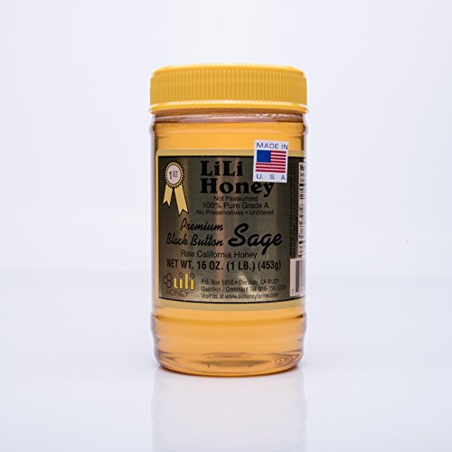 Miel premium natural Sage Black Button 1 lb