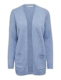 Only Onllesly L/S Open Cardigan Knt Noos Suéter Cárdigan, Allure W. Melange, M para Mujer