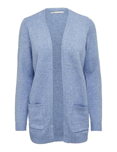 ONLY Damen Onllesly L/S Open Cardigan KNT Noos Strickjacke...