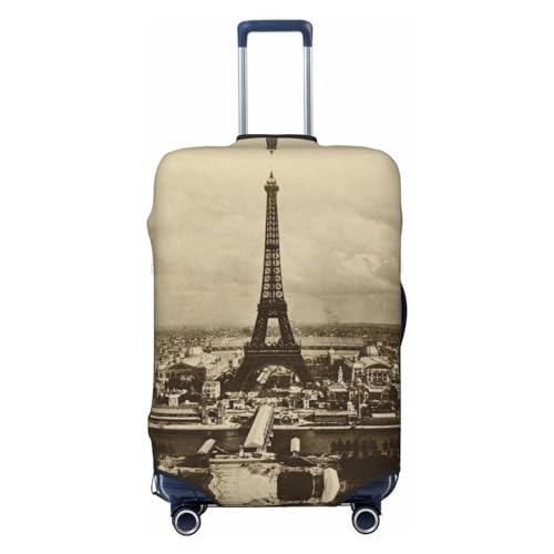 Housse pour valise vintage Paris Tour Eiffel Kururi : l'élégance en voyage d'affaires