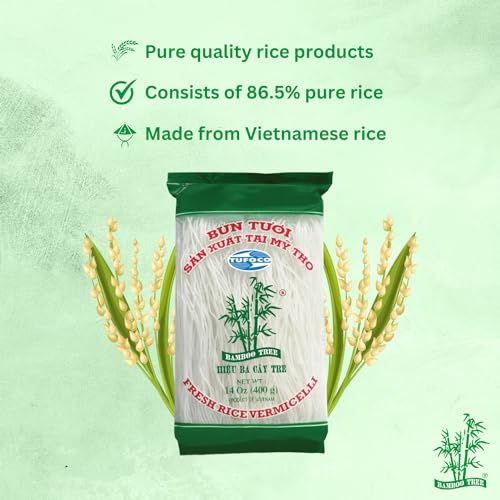 Foto von BAMBOO TREE - Frische Reis Vermicelli - 1 X 400 GR