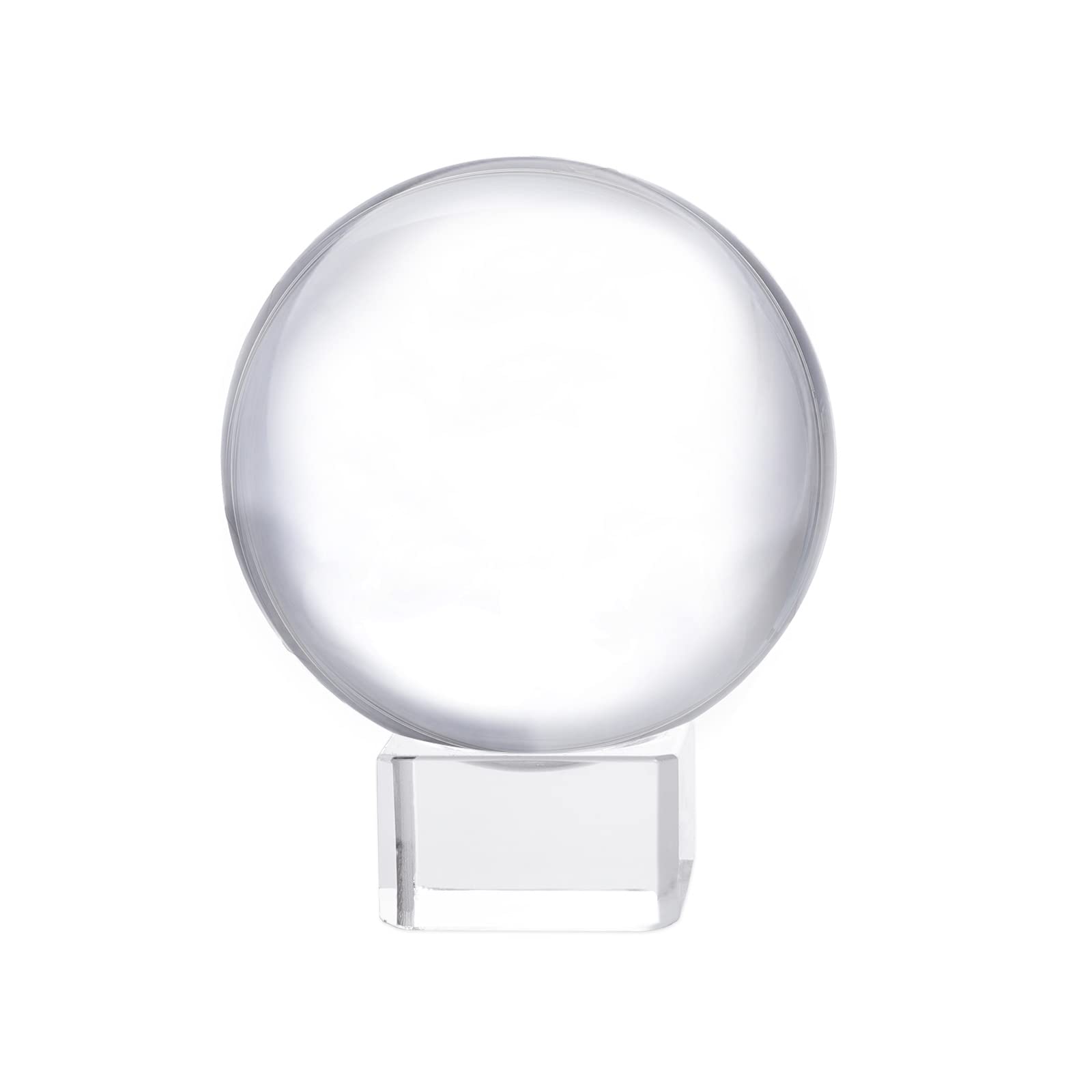 Boule de cristal K9 LONGWIN transparente de 60 mm pureté optique supérieure