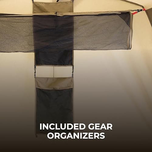 Teton Mesa 14 Canvas Tent; Tent for Family Camping in All Seasons; The Right Shelter for Your Base Camp; Waterproof - Image 4