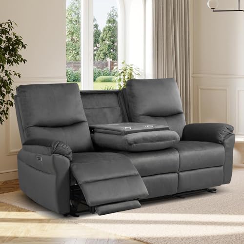 RIHEREFY Power Reclining Sofa, Comfy Loveseat...