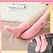 Chicingyou 10 Pairs Women's Bow Fuzzy Socks Winter Warm Soft Slipper Socks Coquette Stuff Fluffy Thick Cozy Spa Home Sleeping (Pink)