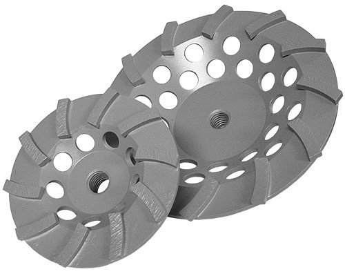 Diamond Products Core Cut 22457 4-Inch by 5/8-Inch 11 Delux Cut Ring Turbo Cup Grinders