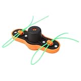 Cabezal De Corte De Nylon Cortador De Cepillo De Hierba Piezas De Cortacésped Con 2 Líneas Accesorios De Corte Para Decoración De Jardín Desmalezado De...