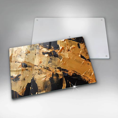 Protection plaque induction design chic texture de peinture élégante - 6