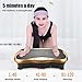 Imagen de máquina de ejercicios con plataforma vibratoria: equipo de fitness con plataforma vibratoria for todo el cuerpo for bajar de peso