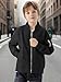 WULFUL Boy's Bomber Jackets Kids Spring Fall Zip Up Varsity Windbreak Jackets